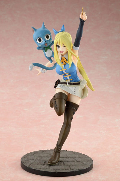 Fairy Tail PVC Statue 1/8 Lucy Heartfilia Wink Ver. 23 cm