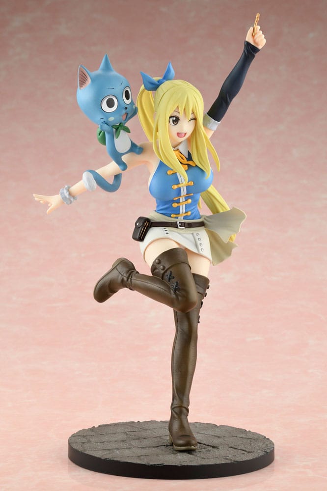 Fairy Tail PVC Statue 1/8 Lucy Heartfilia Wink Ver. 23 cm