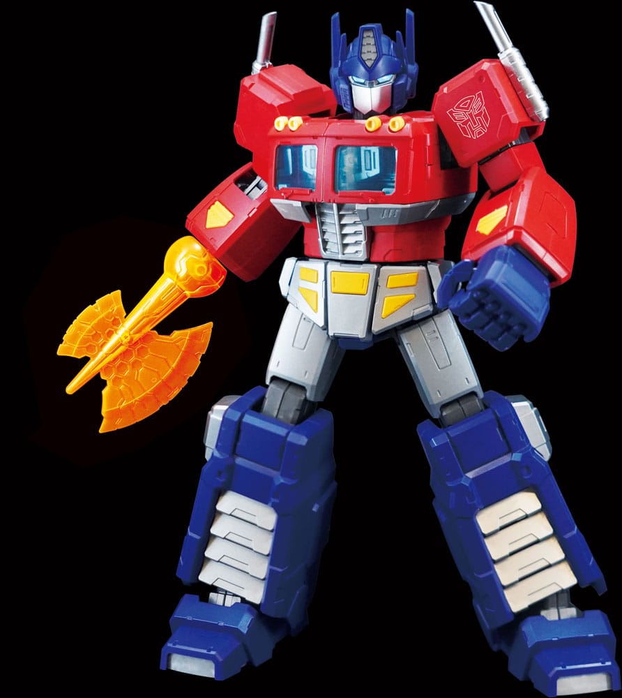 Transformers Blokees Plastic Model Kit Action Edition 01 G1 Optimus Prime - Damaged packaging