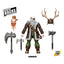 Vitruvian H.A.C.K.S. Action Figure Dwarf Mercenary Grimgrom  - Damaged packaging