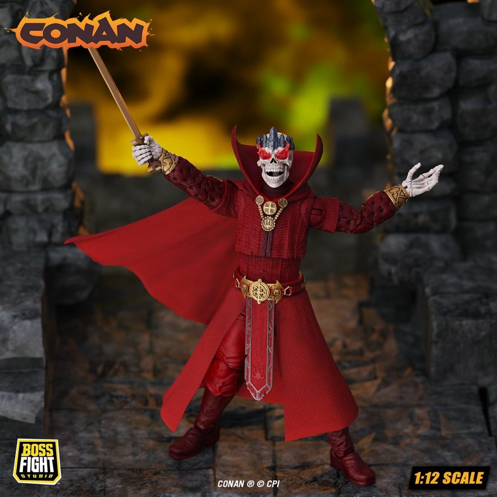 Conan Epic H.A.C.K.S. Action Figure 1/12 Thulsa Doom: Undead Sorcerer