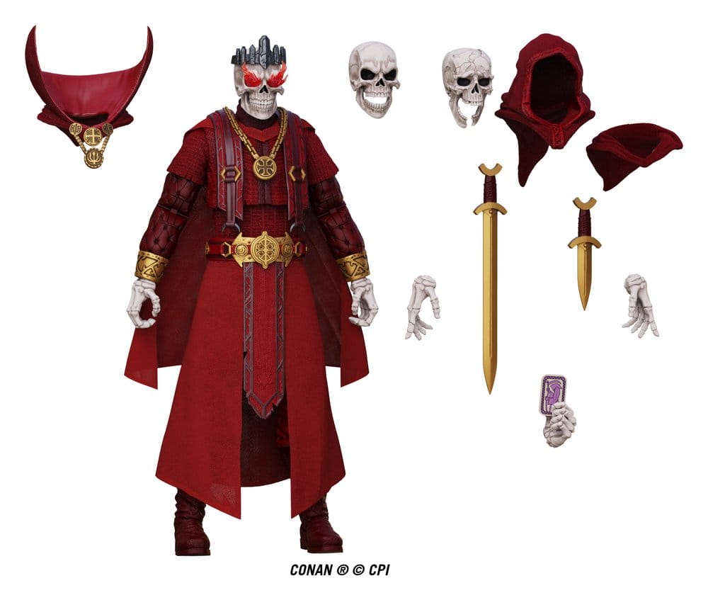 Conan Epic H.A.C.K.S. Action Figure 1/12 Thulsa Doom: Undead Sorcerer