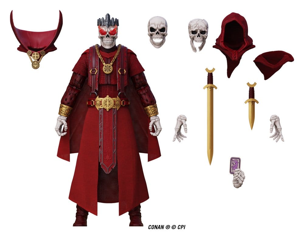 Conan Epic H.A.C.K.S. Action Figure 1/12 Thulsa Doom: Undead Sorcerer