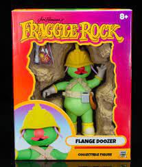 Fraggle Rock Action Figure Flange Doozer - Damaged packaging