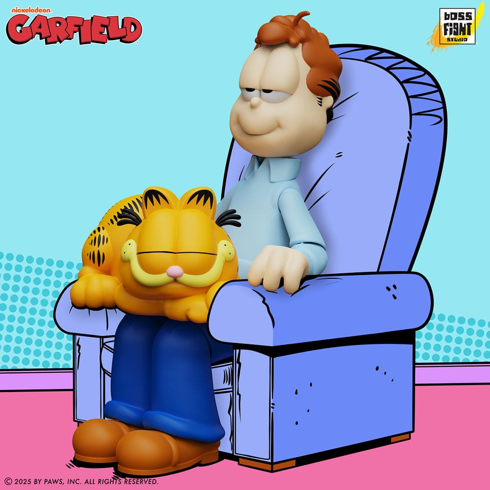 Garfield Action Figure Jon Arbuckle Deluxe Edition 19 cm