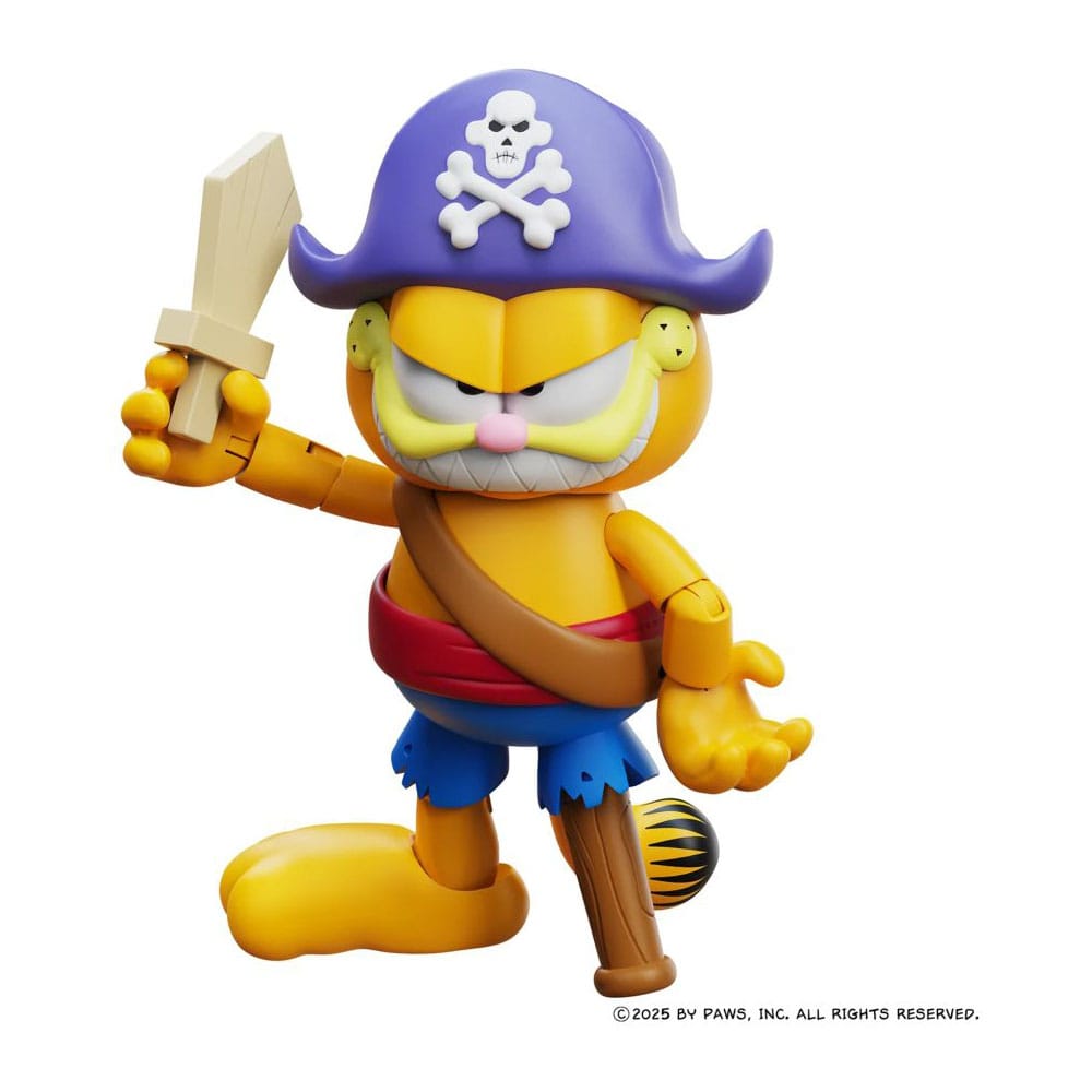 Garfield Action Figures 2 Pack Pirate Garfield and Pirate Odie