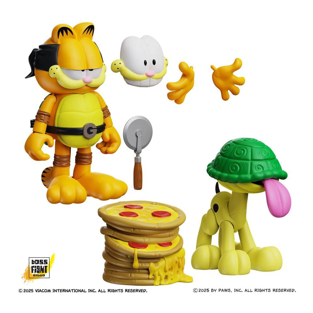 Garfield Action Figures 2 Pack Garfello and Sidekick Odie