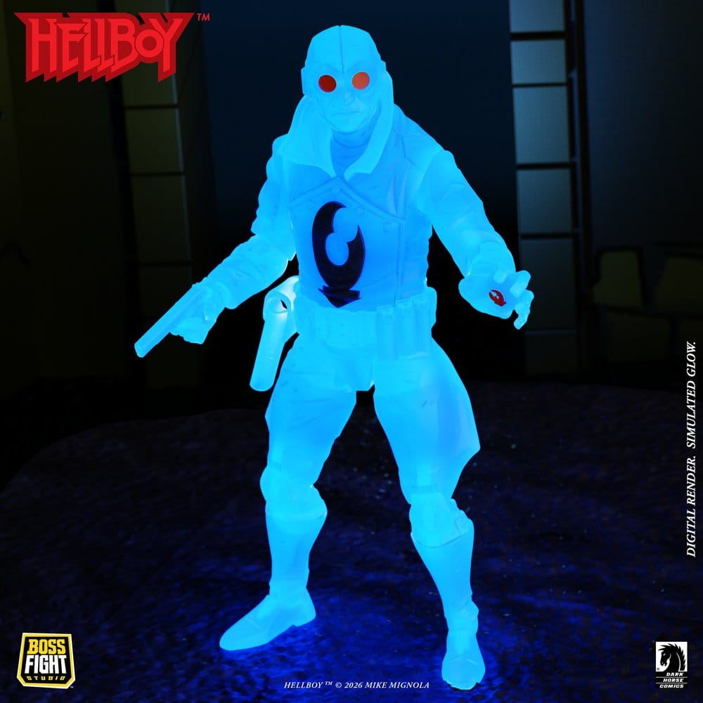 Lobster Johnson 1/12 Action Figure The Ghost of Lobster Johnson (Limited Edition) heo exclusive 17 cm