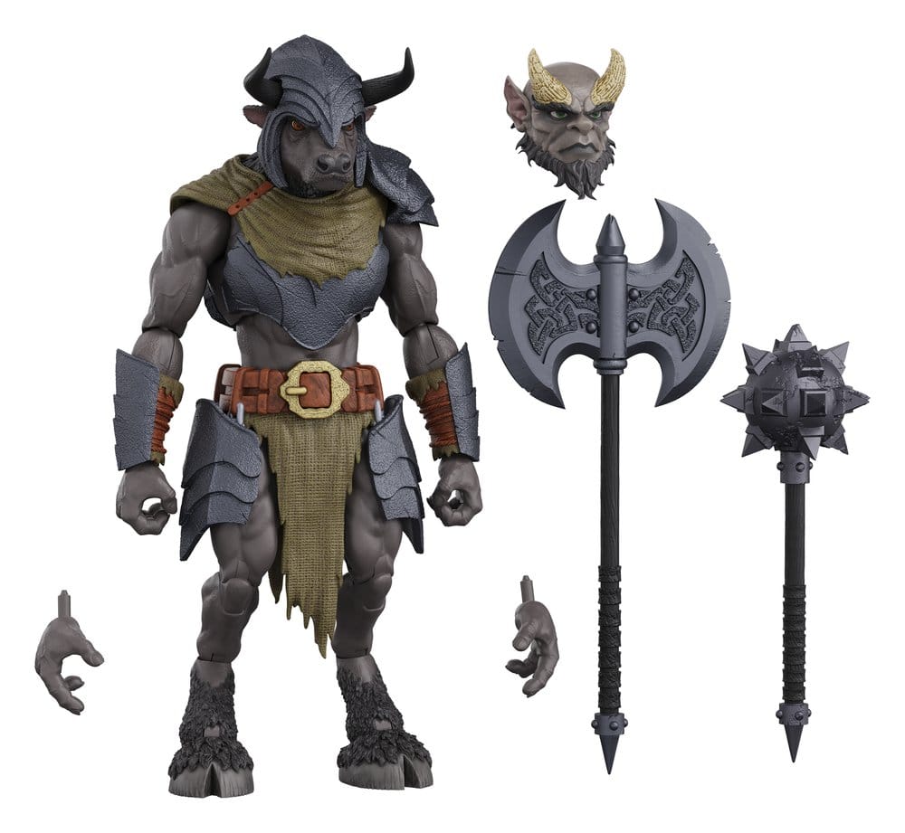 Hero H.A.C.K.S. Core Action Figure 1/18 Heroes and Villains Wave 1 Minos Auroxos: Labyrinthian Warrior