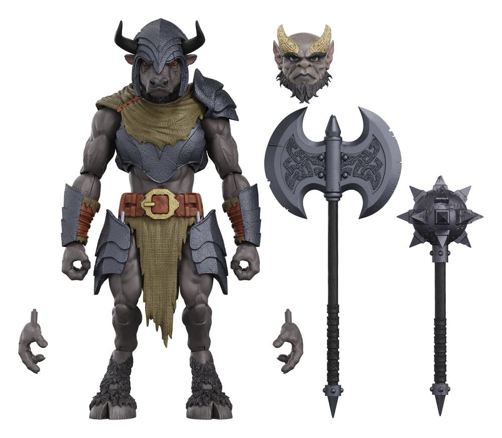 Hero H.A.C.K.S. Core Action Figure 1/18 Heroes and Villains Wave 1 Minos Auroxos: Labyrinthian Warrior