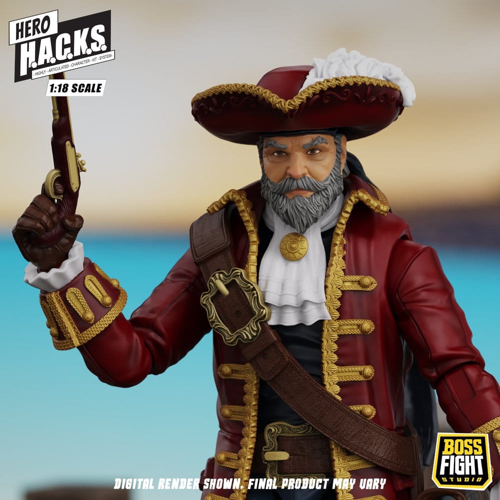 Hero H.A.C.K.S. Core Action Figure 1/18 Heroes and Villains Wave 1 John Bradford: Captain of the Temporal Voyager