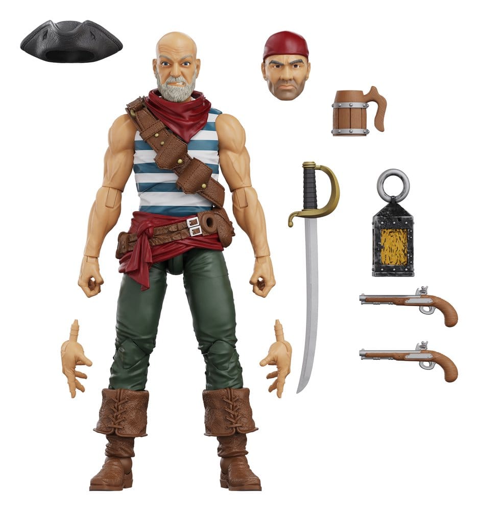 Hero H.A.C.K.S. Core Action Figure 1/18 Heroes and Villains Wave 1 Daniel Wright: Pirate Quartermaster
