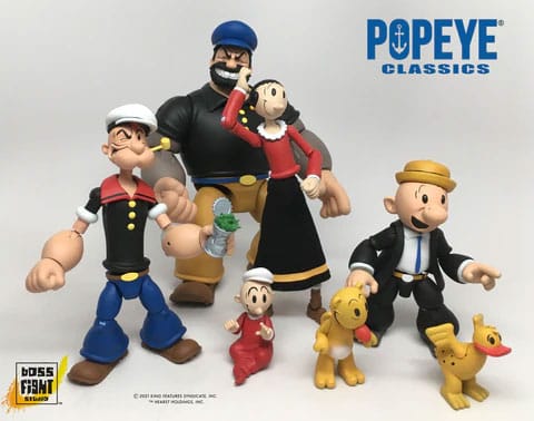 Popeye Action Figure Wave 01 Popeye  - Damaged packaging
