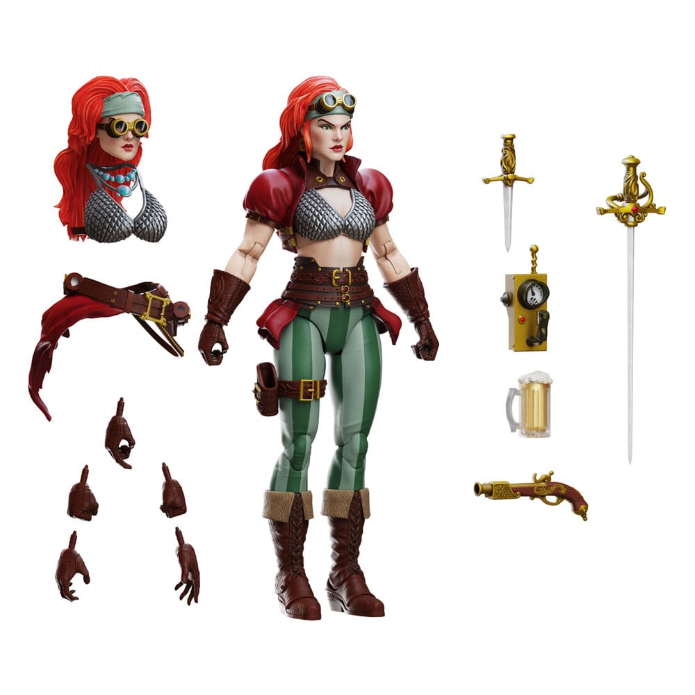 Epic H.A.C.K.S. Action Figure 1/12 Red Sonja Steampunk - Damaged packaging