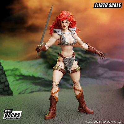 Red Sonja Hero HACKS Action Figure Red Sonja