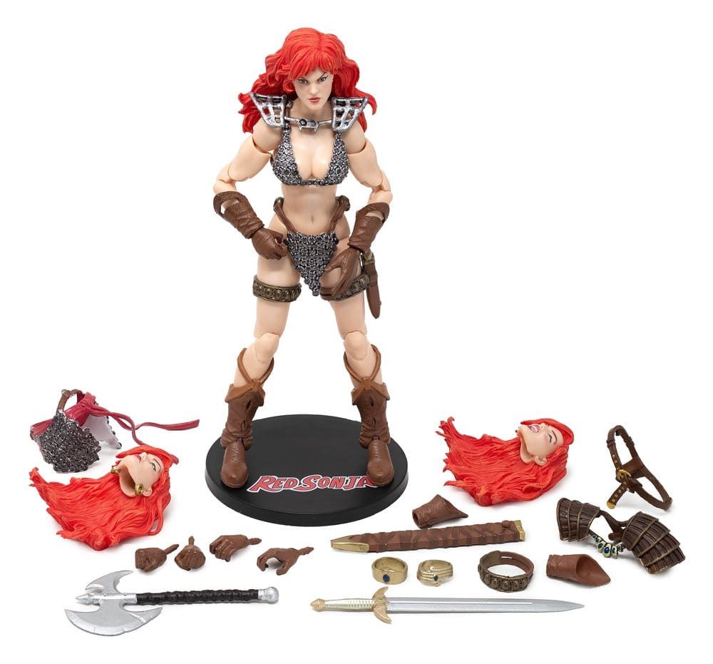 Red Sonja Epic H.A.C.K.S. Action Figure 1/12 Scale Immortal Red Sonja