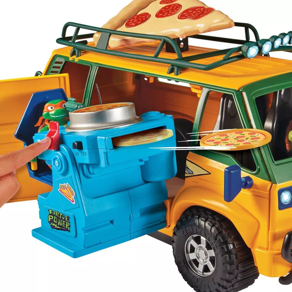 Teenage Mutant Ninja Turtles: Mutant Mayhem Vehicle Pizzafire Van 20 cm