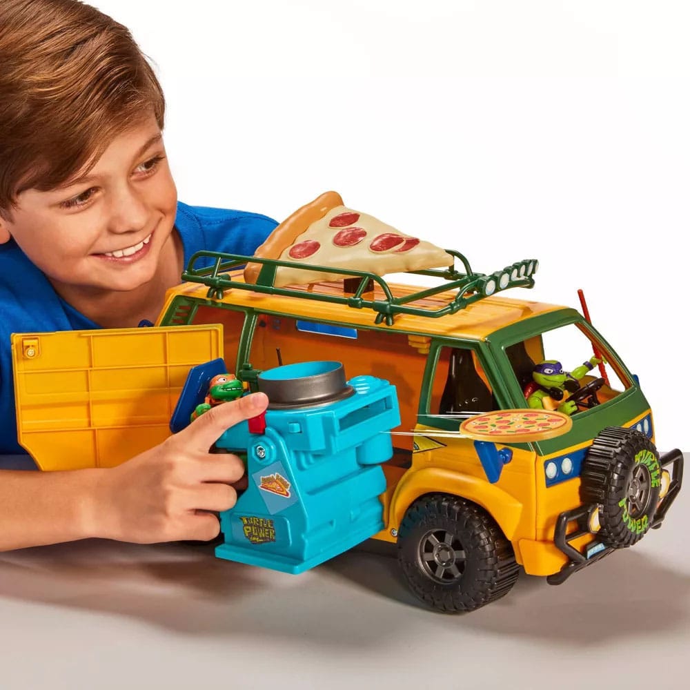 Teenage Mutant Ninja Turtles: Mutant Mayhem Vehicle Pizzafire Van 20 cm