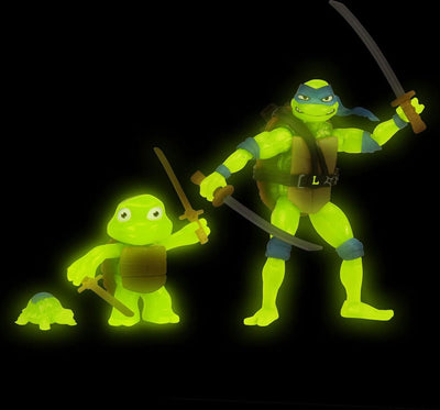 Teenage Mutant Ninja Turtles: Mutant Mayhem Action Figure 3-Pack Leonardo Evolution 10 cm - Damaged packaging