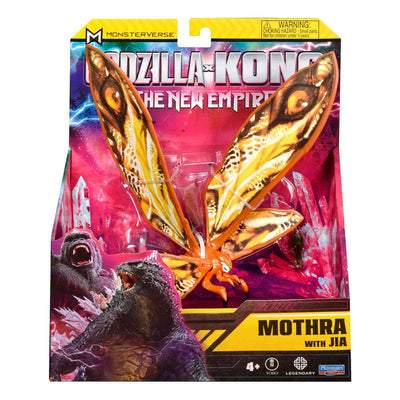 Godzilla x Kong: The New Empire Action Figure Mothra with Jiva 15 cm