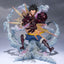 One Piece FiguartsZERO PVC Statue Monkey D. Luffy Gear 4 Leo Bazooka Reissue 18 cm