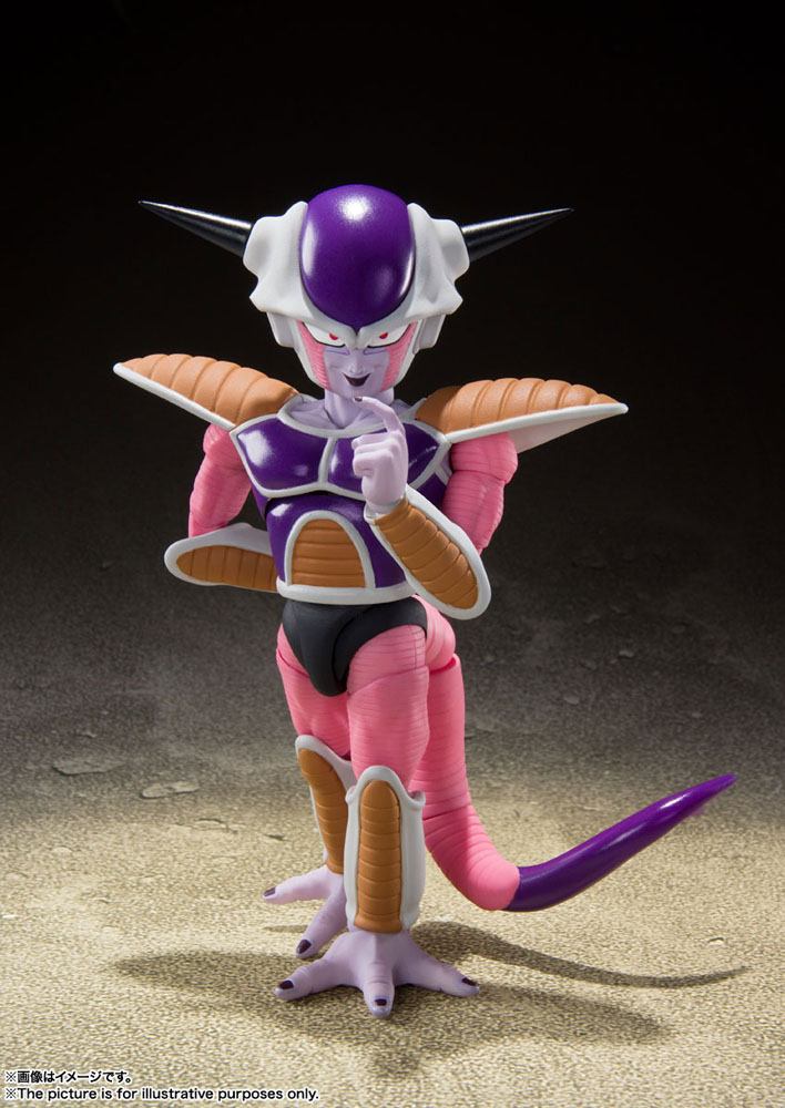 Dragonball Z SH Figuarts Action Figure Frieza First Form &amp; Frieza Pod Set 11 cm