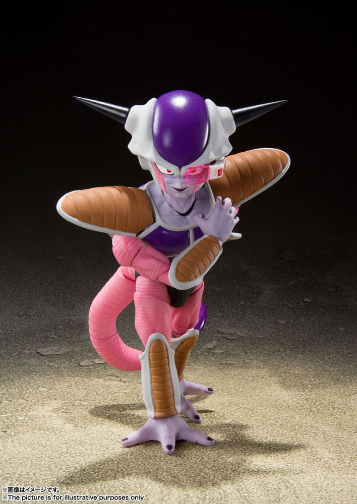 Dragonball Z SH Figuarts Action Figure Frieza First Form &amp; Frieza Pod Set 11 cm