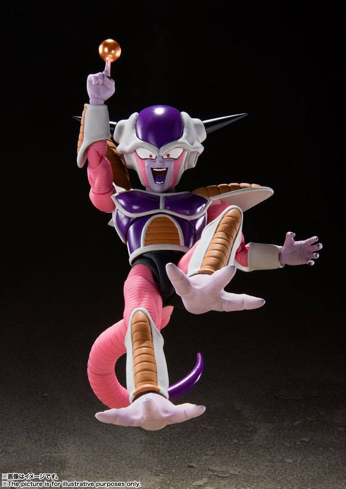 Dragonball Z SH Figuarts Action Figure Frieza First Form &amp; Frieza Pod Set 11 cm