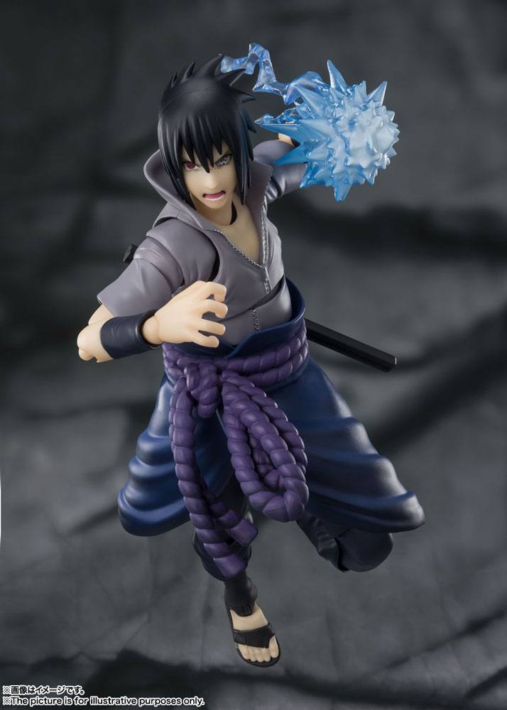 Naruto Shippuden SH Figuarts Action Figure Sasuke Uchiha -He who bears all Hatred- 15 cm