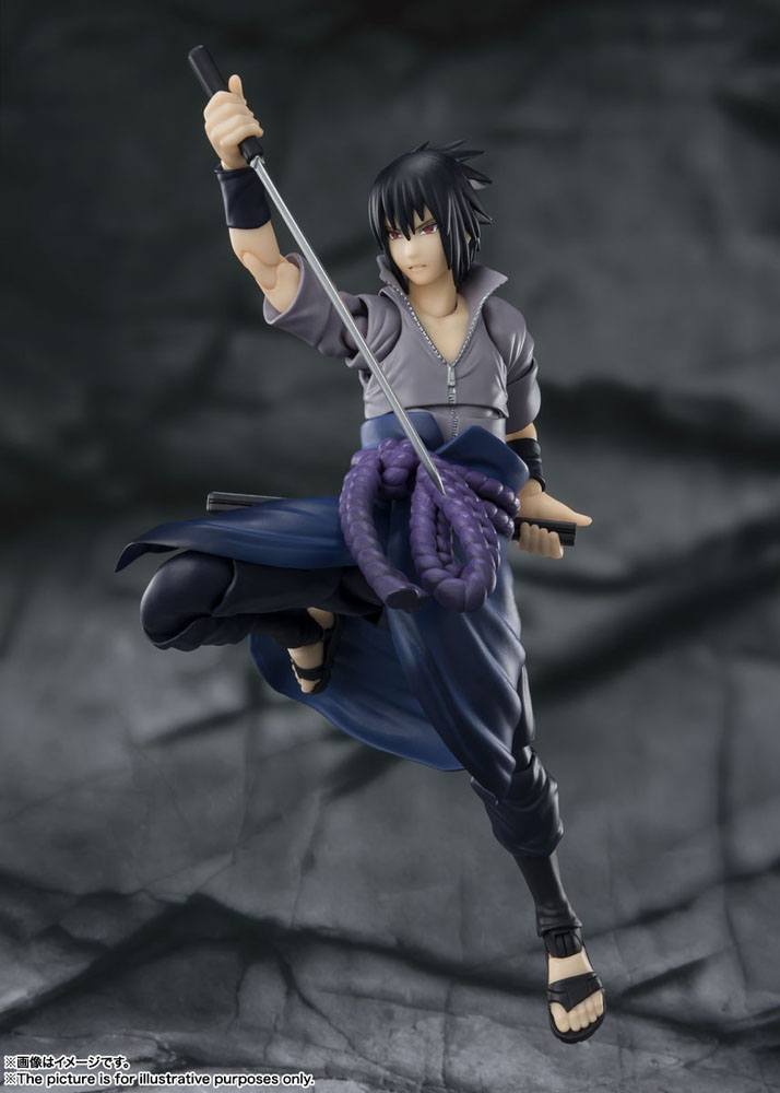 Naruto Shippuden SH Figuarts Action Figure Sasuke Uchiha -He who bears all Hatred- 15 cm