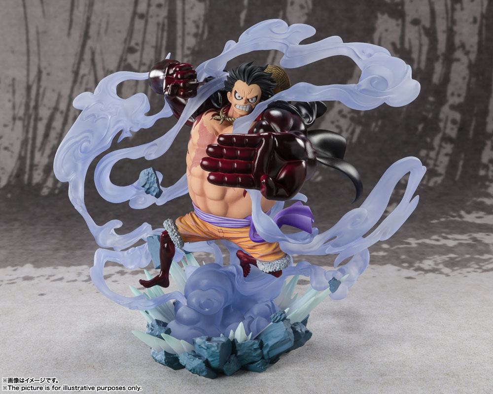 One Piece FiguartsZERO PVC Statue Extra Battle Monkey D. Luffy from GEAR4 21 cm - Damaged packaging