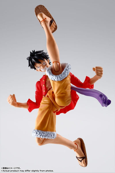 One Piece SH Figuarts Action Figure Monkey D. Luffy (The Raid on Onigashima) 14 cm
