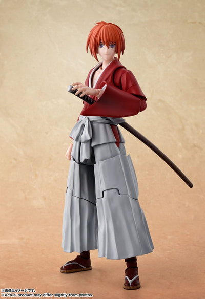 Rurouni Kenshin: Meiji Swordsman Romantic Story SH Figuarts Action Figure Kenshin Himura 13 cm