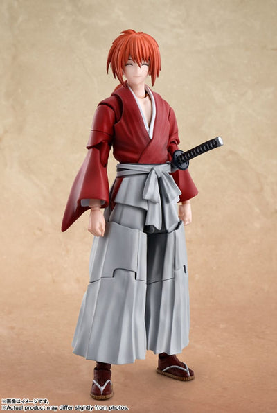 Rurouni Kenshin: Meiji Swordsman Romantic Story SH Figuarts Action Figure Kenshin Himura 13 cm