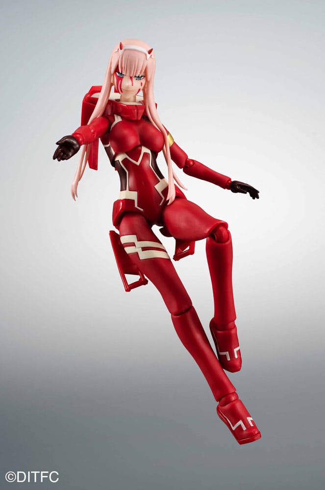 Darling in the Franxx S.H. Figuarts x The Robot Spirits Action Figure Zero Two & Strelizia 5th Anniversary Set 16 cm