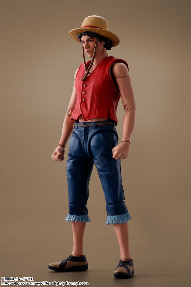 One Piece S.H. Figuarts Action Figure Monkey D. Luffy (Netflix) 14 cm