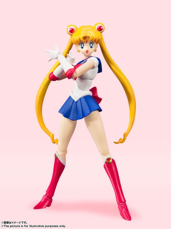 Sailor Moon SH Figuarts Action Figure Sailor Moon Animation Color Edition 14 cm