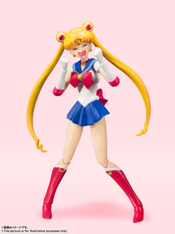 Sailor Moon SH Figuarts Action Figure Sailor Moon Animation Color Edition 14 cm