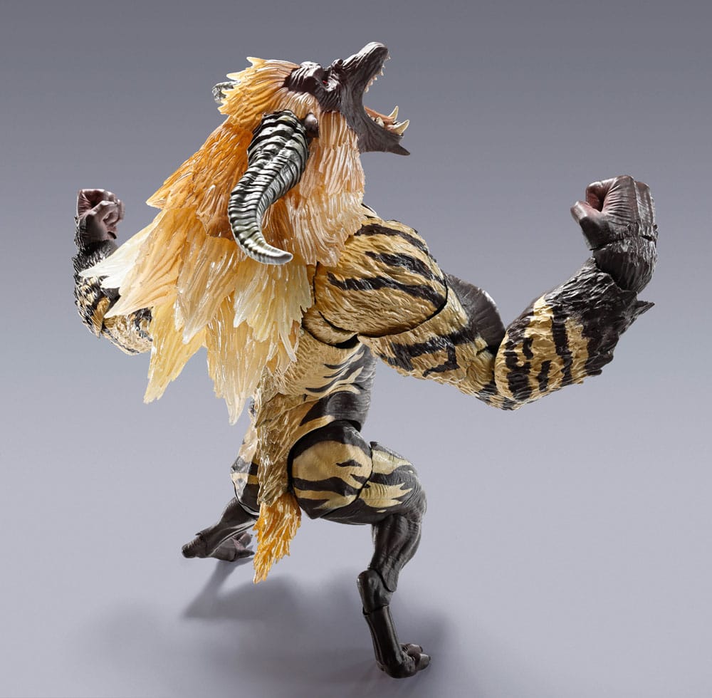 Monster Hunter SH Monster Arts Action Figure Furious Rajang 20 cm