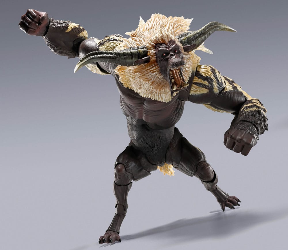 Monster Hunter SH Monster Arts Action Figure Furious Rajang 20 cm