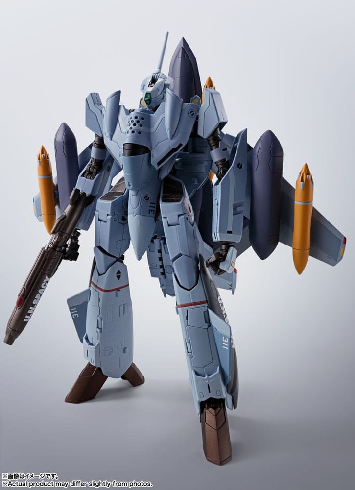 Macross Zero Hi-Metal R Action Figure VF-0A Phoenix (Shin Kudo Use) & QF-2200D-B Ghost 30 cm