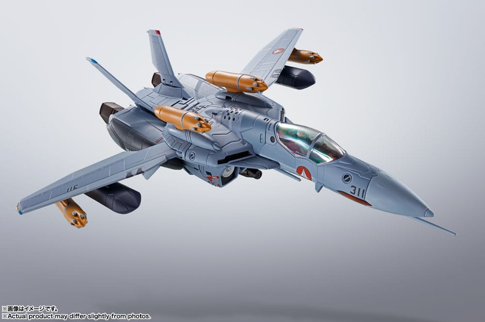 Macross Zero Hi-Metal R Action Figure VF-0A Phoenix (Shin Kudo Use) & QF-2200D-B Ghost 30 cm