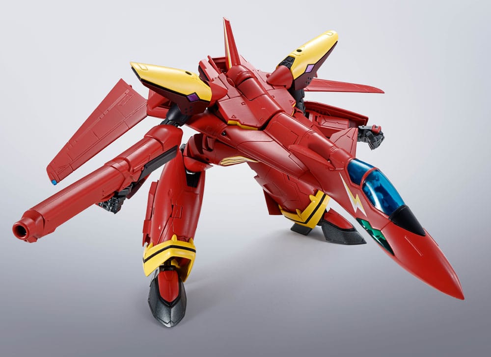 Macross 7 Hi-Metal R Action Figure VF-19 Custom Fire Valkyrie 11 cm