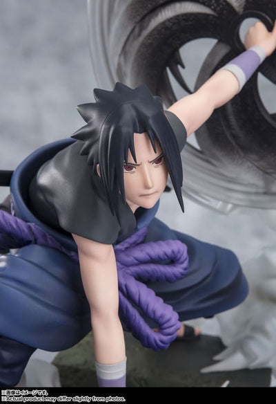 Naruto Shippuden FiguartsZERO Extra Battle PVC Statue Sasuke Uchiha -The Light & Dark of the Mangekyo Sharingan- 20 cm