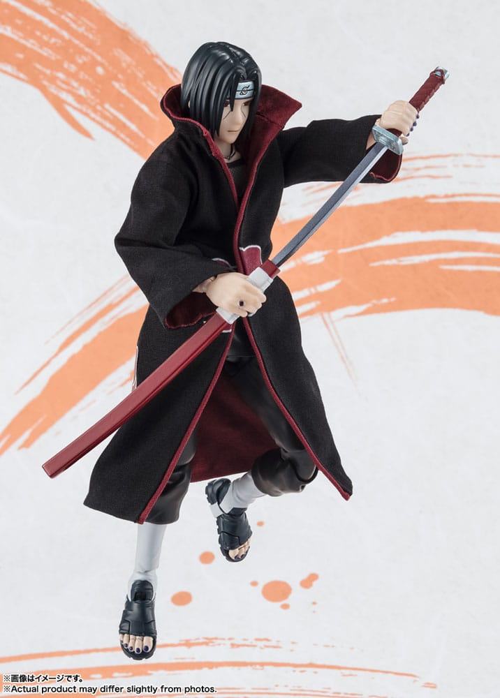 Naruto Shippuden S.H. Figuarts Action Figure Itachi Uchiha NarutoP99 Edition 15 cm