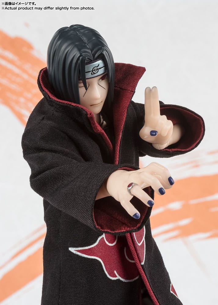 Naruto Shippuden S.H. Figuarts Action Figure Itachi Uchiha NarutoP99 Edition 15 cm