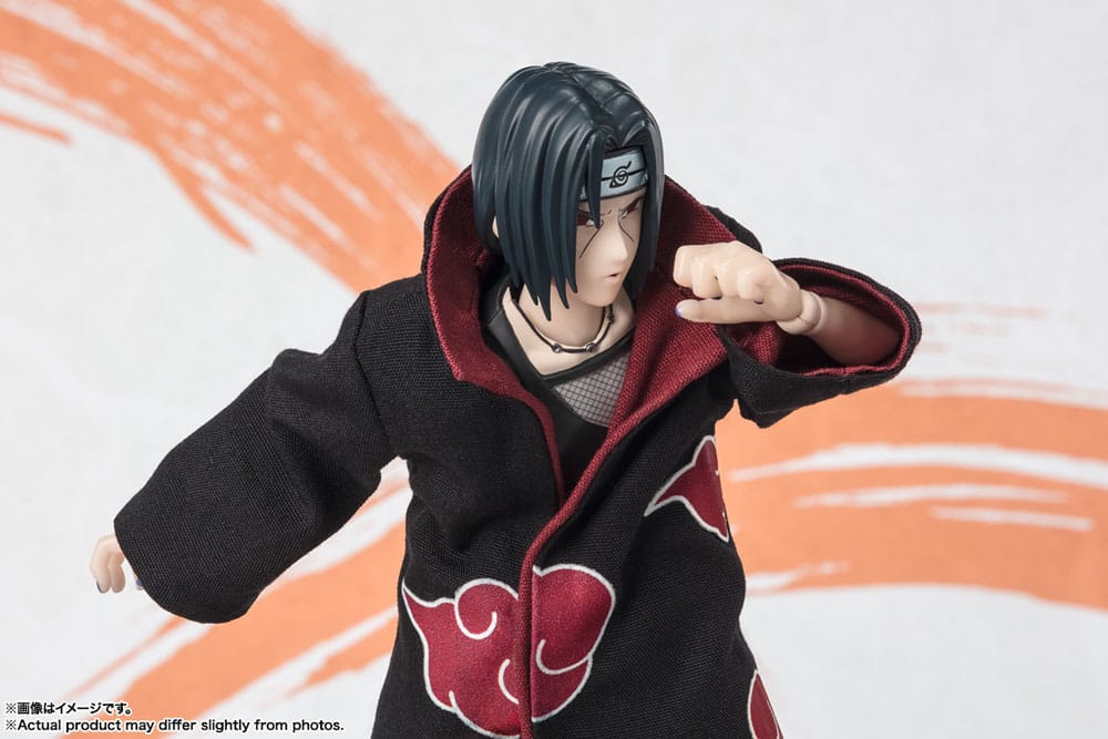 Naruto Shippuden S.H. Figuarts Action Figure Itachi Uchiha NarutoP99 Edition 15 cm