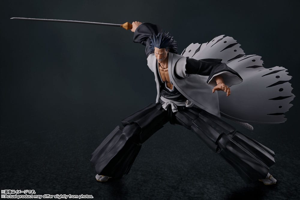 Bleach: Thousand-Year Blood War SH Figuarts Action Figure Kenpachi Zaraki 17 cm