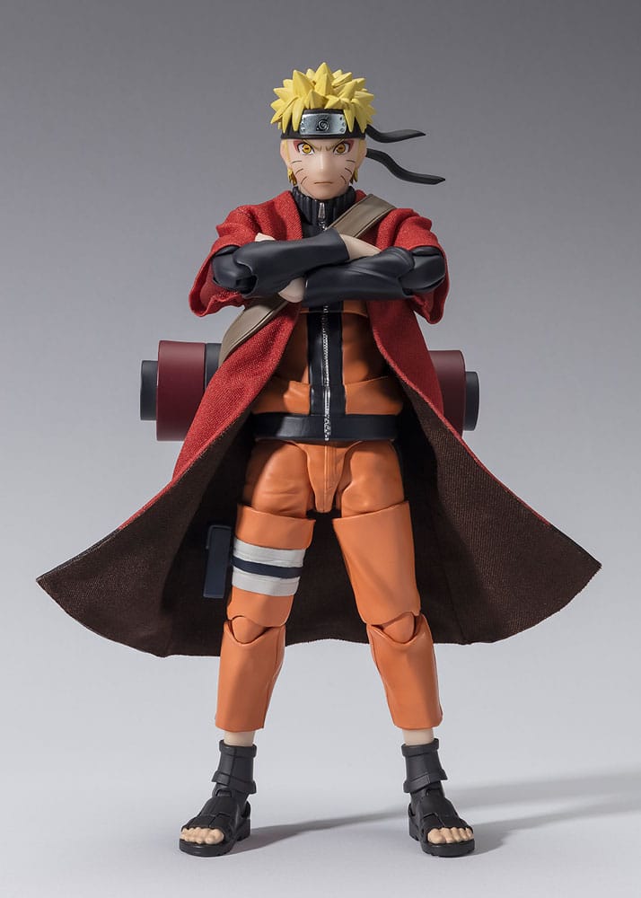 Naruto Shippuden SH Figuarts Action Figure Naruto Uzumaki (Sage Mode) - Savior of Konoha 15 cm