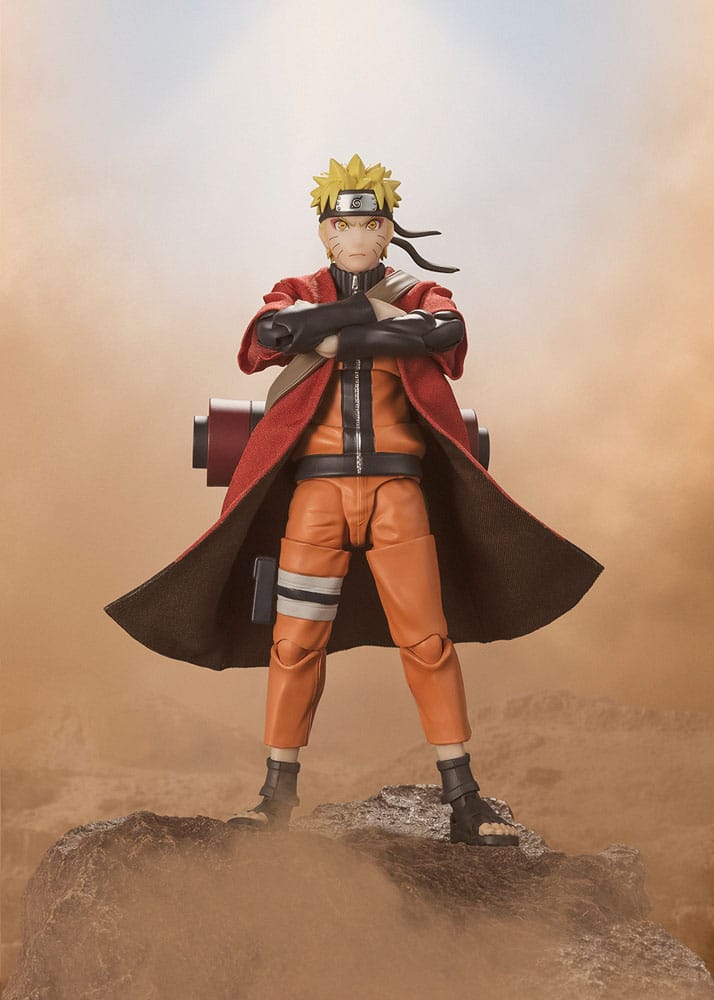 Naruto Shippuden SH Figuarts Action Figure Naruto Uzumaki (Sage Mode) - Savior of Konoha 15 cm